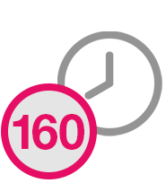 אייקון 160 שעות אקדמיות
